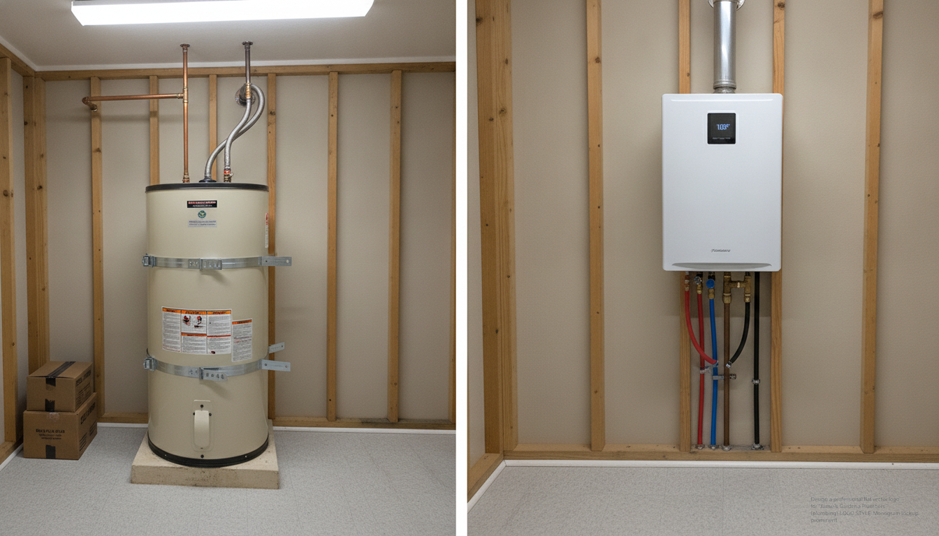 Tank vs. Tankless Water Heaters: Which Is Right for Your Gardena Home?